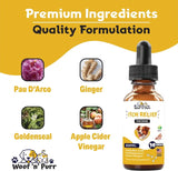 WOOF N PURR - Woof 'n' Purr Natural Itch Relief for Dogs 1 Fl.Oz. - The Red Vitamin MX - Remedios Para La Picazón De Perros - {{ shop.shopifyCountryName }}