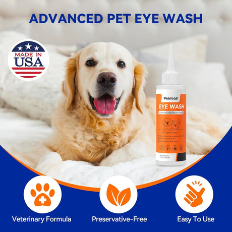 POINTAIL - Pointail Dog Eye Drops 4 Fl.Oz. - The Red Vitamin MX - Cuidado De Los Ojos De Los Perros - {{ shop.shopifyCountryName }}