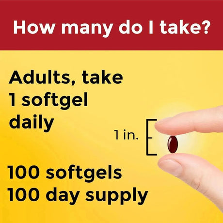 NATURE MADE - Nature Made Superior Absorption Krill Oil 500Mg. 100 Capsulas Blandas - The Red Vitamin MX - Suplementos Alimenticios - {{ shop.shopifyCountryName }}