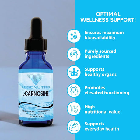 ABSONUTRIX - Absonutrix L-Carnosine 583Mg. 4 Fl.Oz. - The Red Vitamin MX - Suplementos Alimenticios - {{ shop.shopifyCountryName }}