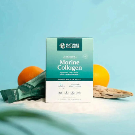 NATURES SUNSHINE - Nature's Sunshine Marine Collagen 30 Paquetes - The Red Vitamin MX - Suplementos Alimenticios - {{ shop.shopifyCountryName }}