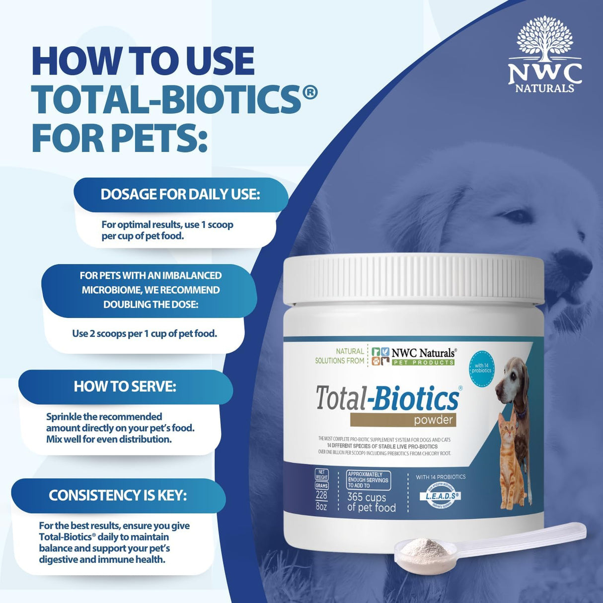 NWC Naturals Total-Biotics 228Gr.