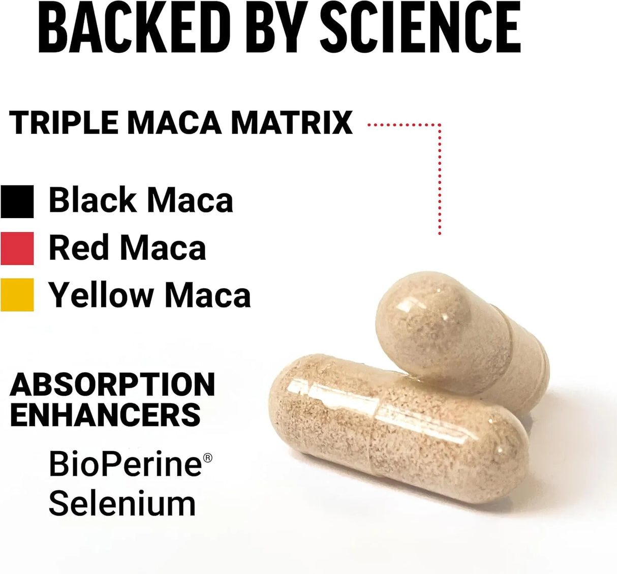 FORCE FACTOR - Force Factor Maca Max 2000Mg. 120 Capsulas - The Red Vitamin MX - Suplementos Alimenticios - {{ shop.shopifyCountryName }}