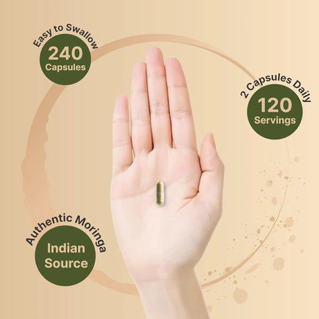 NATUREBELL - NatureBell Moringa 8000Mg. 240 Capsulas 2 Pack - The Red Vitamin MX - Suplementos Alimenticios - {{ shop.shopifyCountryName }}