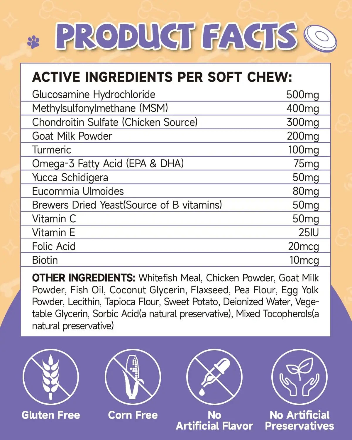 EAGOU DIARY - Eagou Diary Hip and Joint Supplement for Dogs 120 Masticables - The Red Vitamin MX - Cuidado De Cadera Y Articulaciones Para Perros - {{ shop.shopifyCountryName }}