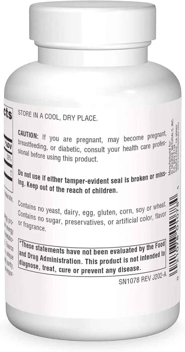 SOURCE NATURALS - Source Naturals Pyruvate Power 750Mg. 90 Capsulas - The Red Vitamin MX - Suplementos Alimenticios - {{ shop.shopifyCountryName }}