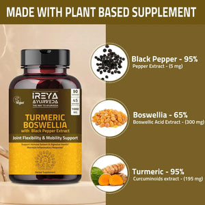 IREYA - Ireya Ayurveda Boswellia Extract 1000Mg. 90 Capsulas - The Red Vitamin MX - Suplementos Alimenticios - {{ shop.shopifyCountryName }}