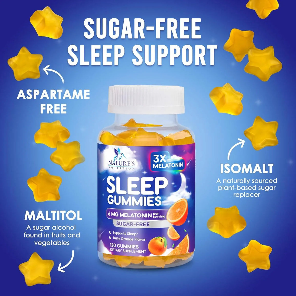 NATURE'S NUTRITION - Nature's Nutrition Melatonin 6Mg. 60 Gomitas 2 Pack - The Red Vitamin MX - Suplementos Alimenticios - {{ shop.shopifyCountryName }}