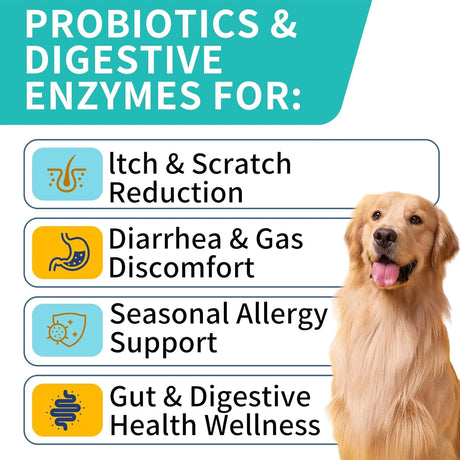 WONTECHMI - WONTECHMI Probiotics for Dogs Steak 180 Masticables - The Red Vitamin MX - Probióticos Para Perros - {{ shop.shopifyCountryName }}