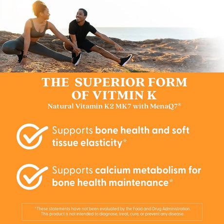 DOCTOR'S BEST - Doctors Best Natural Vitamin K2 MK-7 60 Capsulas - The Red Vitamin MX - Suplementos Alimenticios - {{ shop.shopifyCountryName }}