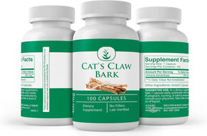 PURE ORIGINAL INGREDIENTS - Pure Original Ingredients Cat's Claw Bark 100 Capsulas - The Red Vitamin MX - Suplementos Alimenticios - {{ shop.shopifyCountryName }}