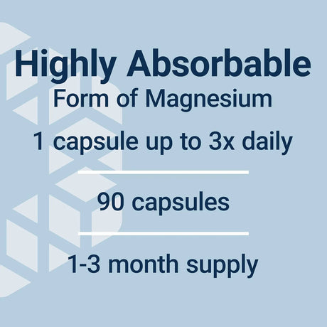 LIFE EXTENSION - Life Extension Magnesium Glycinate 90 Capsulas - The Red Vitamin MX - Suplementos Alimenticios - {{ shop.shopifyCountryName }}