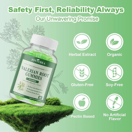 JOVITHEA - JOVITHEA Organic Valerian Root Gummies 60 Gomitas - The Red Vitamin MX - Suplementos Alimenticios - {{ shop.shopifyCountryName }}
