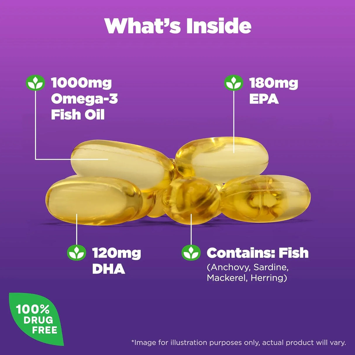 NATROL - Natrol Omega-3 Purified Fish Oil 1000Mg. 90 Capsulas Blandas - The Red Vitamin MX - Suplementos Alimenticios - {{ shop.shopifyCountryName }}