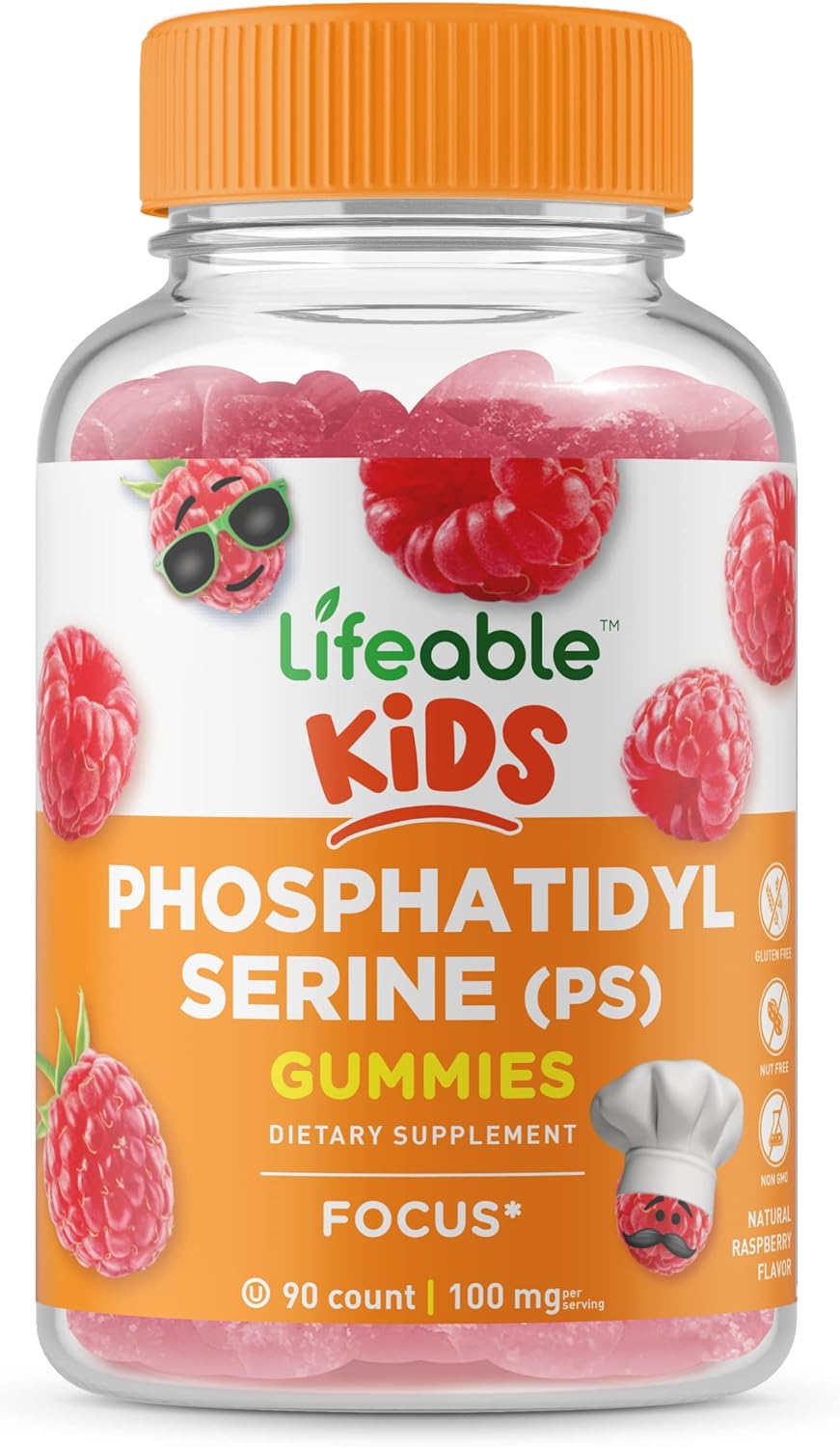 Lifeable PhosphatidylSerine for Kids 90 Gomitas
