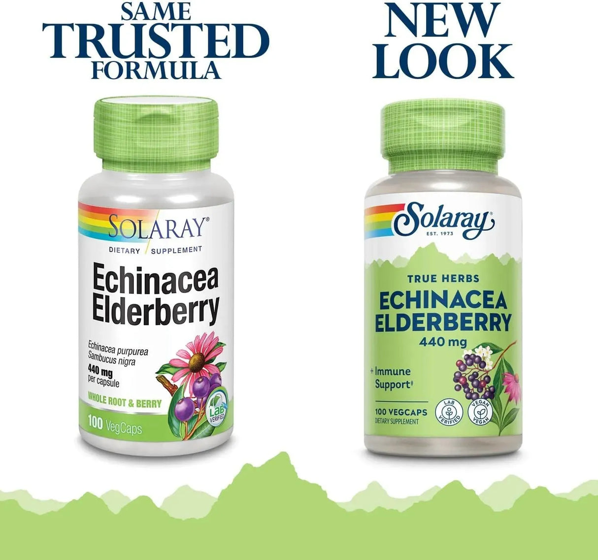 SOLARAY - Solaray Echinacea and Elderberry 440Mg. 100 Capsulas - The Red Vitamin MX - Suplementos Alimenticios - {{ shop.shopifyCountryName }}