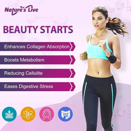 NATURE'S LIVE - Nature's live Multi Collagen Peptides 60 Capsulas Blandas - The Red Vitamin MX - Suplementos Alimenticios - {{ shop.shopifyCountryName }}