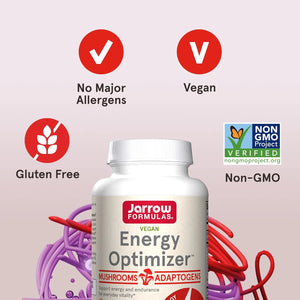 JARROW FORMULAS - Jarrow Formulas Energy Optimizer Mushrooms Adaptogens 90 Capsulas - The Red Vitamin MX - Suplementos Alimenticios - {{ shop.shopifyCountryName }}