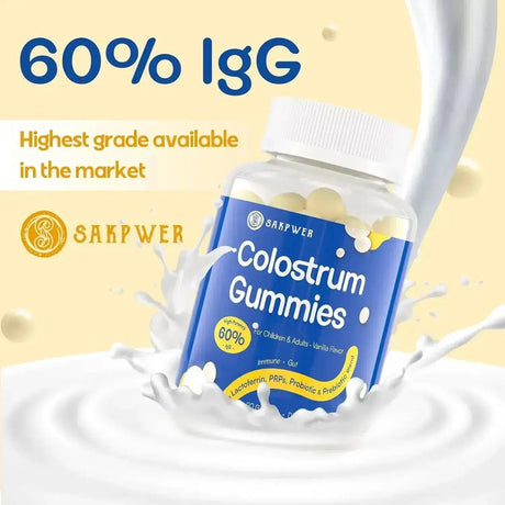 SAKPWER - Sakpwer Bovine Colostrum 60% IgG Gummies 90 Gomitas 2 Pack - The Red Vitamin MX - Suplementos Alimenticios - {{ shop.shopifyCountryName }}