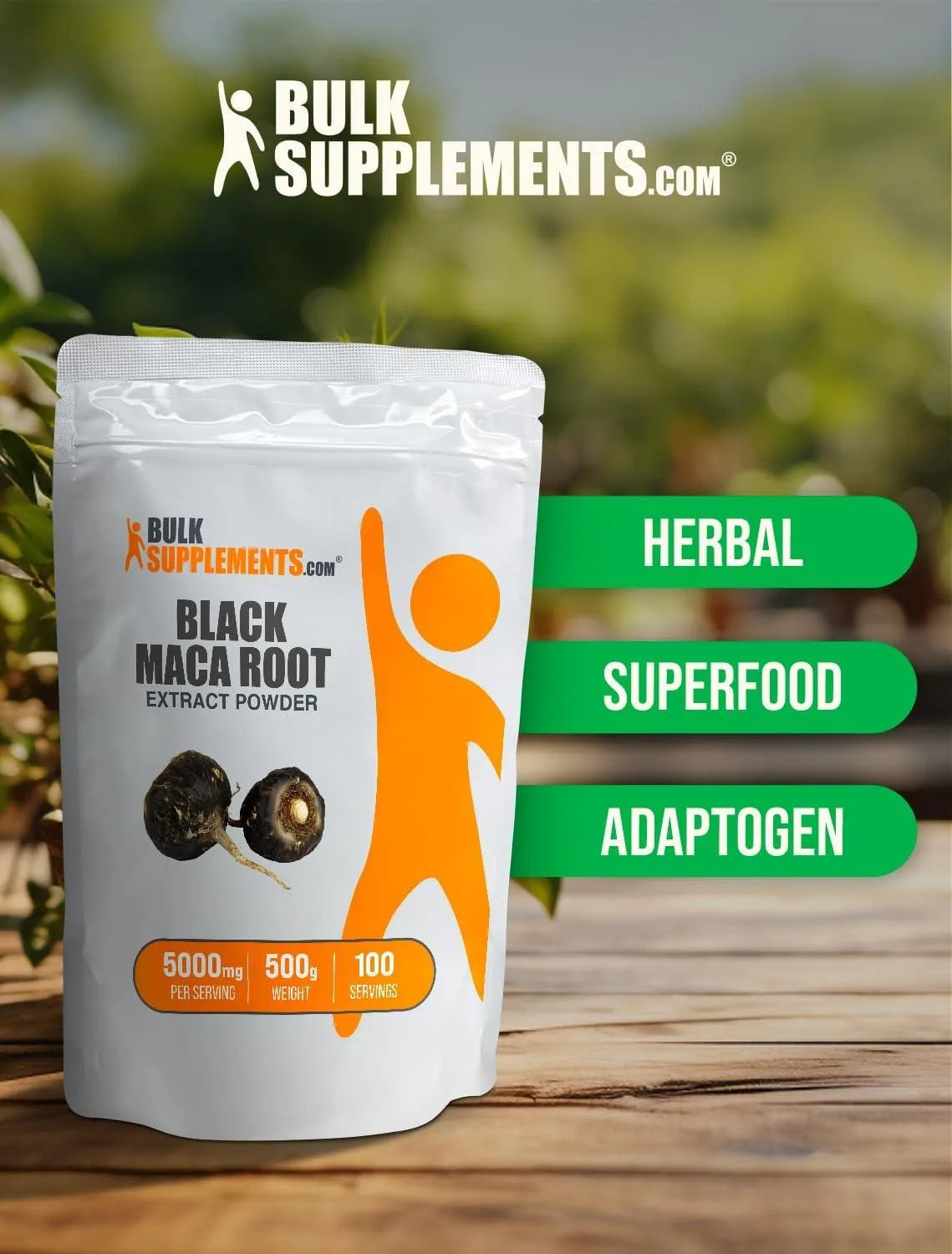 BULK SUPPLEMENTS - Bulk Supplements Black Maca Powder 500Gr. - The Red Vitamin MX - Suplementos Alimenticios - {{ shop.shopifyCountryName }}