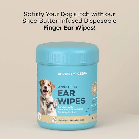 UPROOT CLEAN - Uproot Clean Cat & Dog Ear Cleaner Finger Wipes 50 Toallitas - The Red Vitamin MX - Cuidado Del Oído De Perros - {{ shop.shopifyCountryName }}