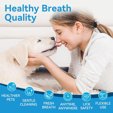 NETRUE - Netrue Dog Teeth Cleaning Wipes 60 Toallitas - The Red Vitamin MX - Cuidado Dental Para Perros - {{ shop.shopifyCountryName }}