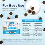Vetnique Labs Glandex Anal Gland Soft Chew Treats with Pumpkin Pork Liver 60 Masticables