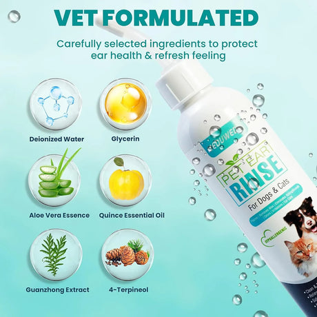 MEDUWEDU - MEDUWEDU Dog Ear Cleaner 4 Fl.Oz. - The Red Vitamin MX - Cuidado Del Oído De Perros - {{ shop.shopifyCountryName }}