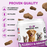 PAWZITIVE PETS - Pawzitive Pets Dog Allergy Relief Chews for Itchy Skin 120 Masticables - The Red Vitamin MX - Remedios Para La Picazón De Perros - {{ shop.shopifyCountryName }}