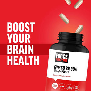 FORCE FACTOR - FORCE FACTOR Ginkgo Biloba 120Mg. 120 Capsulas - The Red Vitamin MX - Suplementos Alimenticios - {{ shop.shopifyCountryName }}