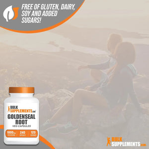 BULK SUPPLEMENTS - Bulk Supplements Goldenseal Root 1000Mg. 240 Capsulas - The Red Vitamin MX - Suplementos Alimenticios - {{ shop.shopifyCountryName }}