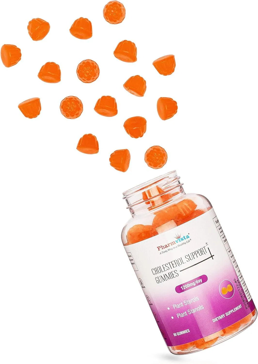 PHARMVISTA - Pharmvista Plant Sterols and Stanols 1200Mg. 90 Gomitas - The Red Vitamin MX - Suplementos Alimenticios - {{ shop.shopifyCountryName }}