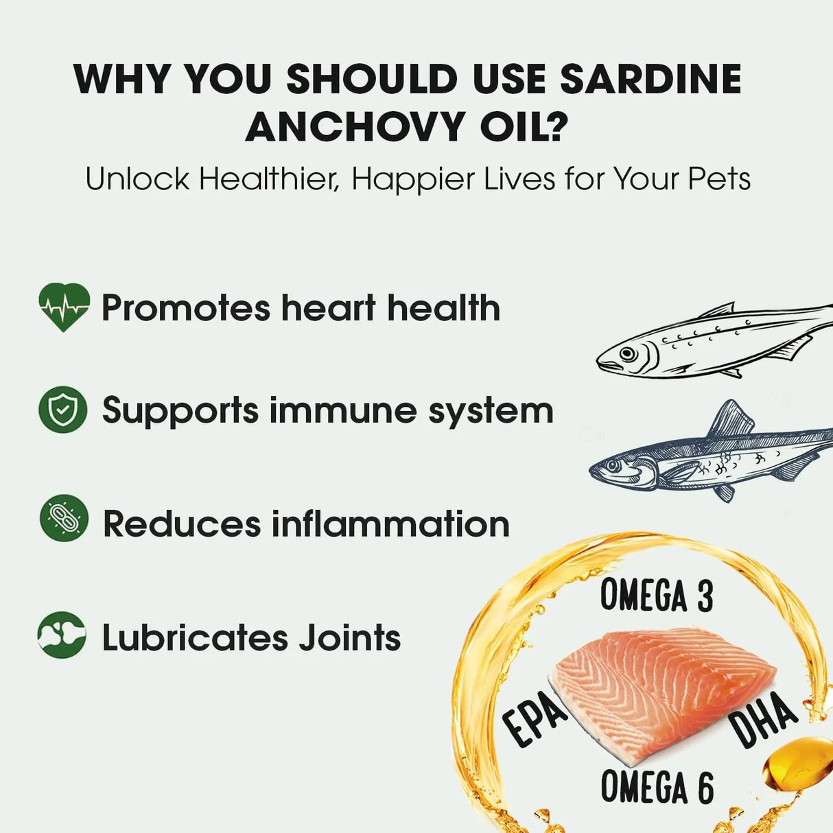 ICELAND PURE - Iceland Pure Sardine Anchovy Oil 17 Fl.Oz. - The Red Vitamin MX - Aceite De Pescado Para Perros - {{ shop.shopifyCountryName }}