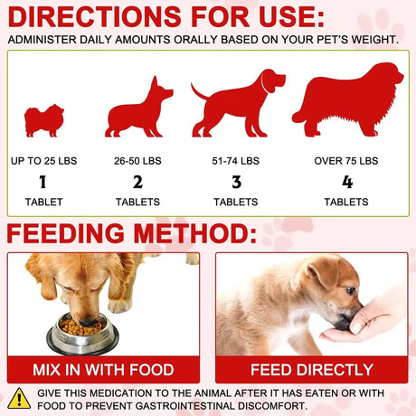 OIMMAL - Oimmal Cranberry Bladder Control Supplement for Dogs 180 Tabletas - The Red Vitamin MX - Salud De Tracto Urinario Para Perros - {{ shop.shopifyCountryName }}