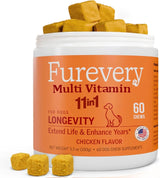 FUREVERY - Furevery Daily Dog Multivitamin Chicken Flavored 60 Masticables - The Red Vitamin MX - Multivitamínicos Para Perros - {{ shop.shopifyCountryName }}