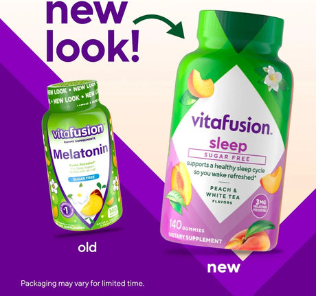 VITAFUSION - Vitafusion Melatonin Gummy 3Mg. 140 Gomitas - The Red Vitamin MX - Suplementos Alimenticios - {{ shop.shopifyCountryName }}