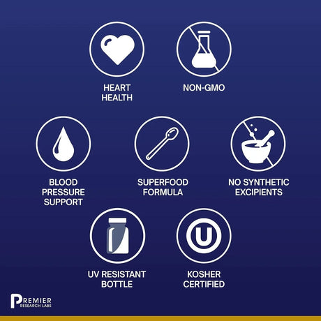 PREMIER RESEARCH LABS - Premier Research Labs BP Complex for Heart Health 60 Capsulas - The Red Vitamin MX - Suplementos Alimenticios - {{ shop.shopifyCountryName }}
