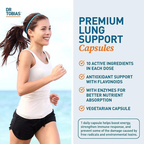 DR TOBIAS - Dr. Tobias Lung Health 60 Capsulas 2 Pack - The Red Vitamin MX - Suplementos Alimenticios - {{ shop.shopifyCountryName }}