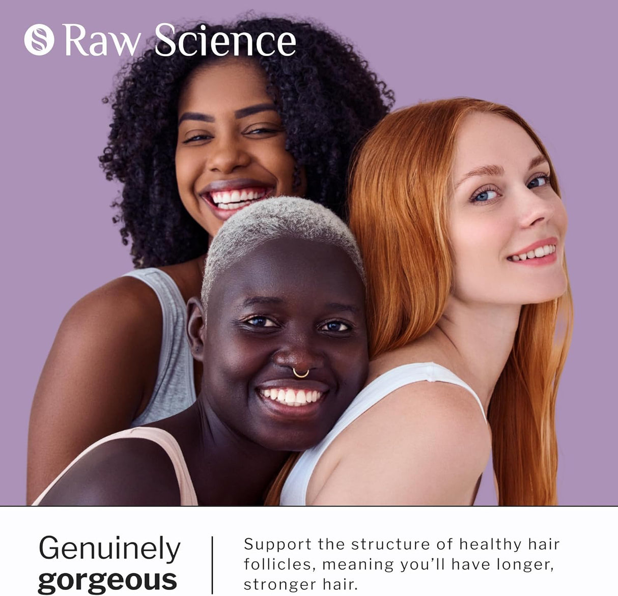 S RAW SCIENCE Biotin Collagen Gummies 60 Gomitas