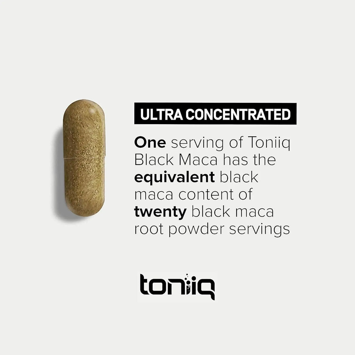 TONIIQ - Toniiq Pure Black Maca Root Extract 40,000Mg. 120 Capsulas - The Red Vitamin MX - Suplementos Alimenticios - {{ shop.shopifyCountryName }}