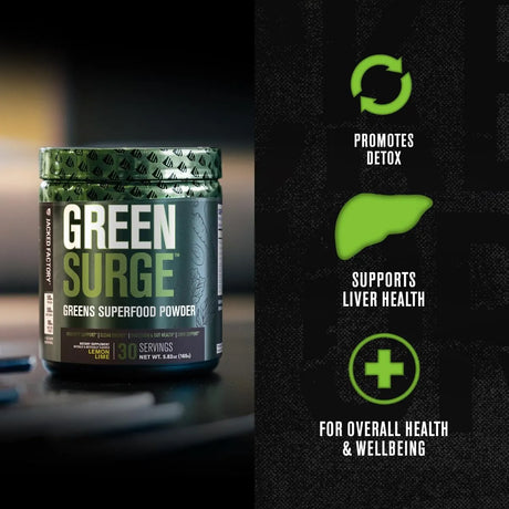 JACKED FACTORY - Jacked Factory Green Surge Green Superfood Powder 30 Servicios Sour Apple 171Gr. - The Red Vitamin MX - Suplementos Alimenticios - {{ shop.shopifyCountryName }}