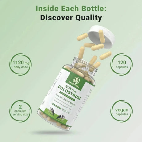 SALVAVITA - SALVAVITA Colostrum 1120Mg. 120 Capsulas - The Red Vitamin MX - Suplementos Alimenticios - {{ shop.shopifyCountryName }}