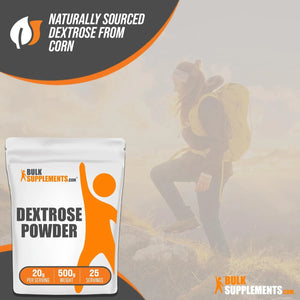 BULK SUPPLEMENTS - Bulk Supplements Dextrose Powder 500Gr. - The Red Vitamin MX - Suplementos Alimenticios - {{ shop.shopifyCountryName }}