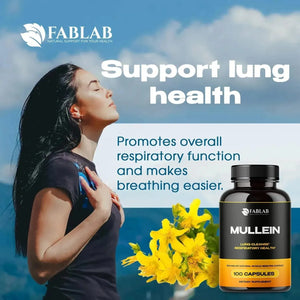 FABLAB - FabLab Mullein Leaf 500Mg. 100 Capsulas - The Red Vitamin MX - Suplementos Alimenticios - {{ shop.shopifyCountryName }}