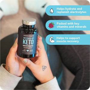 Vitamin Bounty Recover On Keto Electrolytes 60 Capsulas