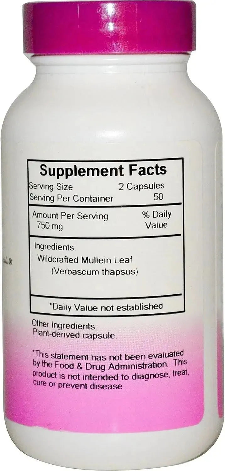 CHRISTOPHER´S - Christopher's Mullein Leaves 400Mg. 100 Capsulas - The Red Vitamin MX - Suplementos Alimenticios - {{ shop.shopifyCountryName }}