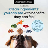 JUSTFOODFORDOGS - JustFoodForDogs Calming Supplement for Dogs Soft Chew 45 Masticables - The Red Vitamin MX - Relajantes Para Perros - {{ shop.shopifyCountryName }}