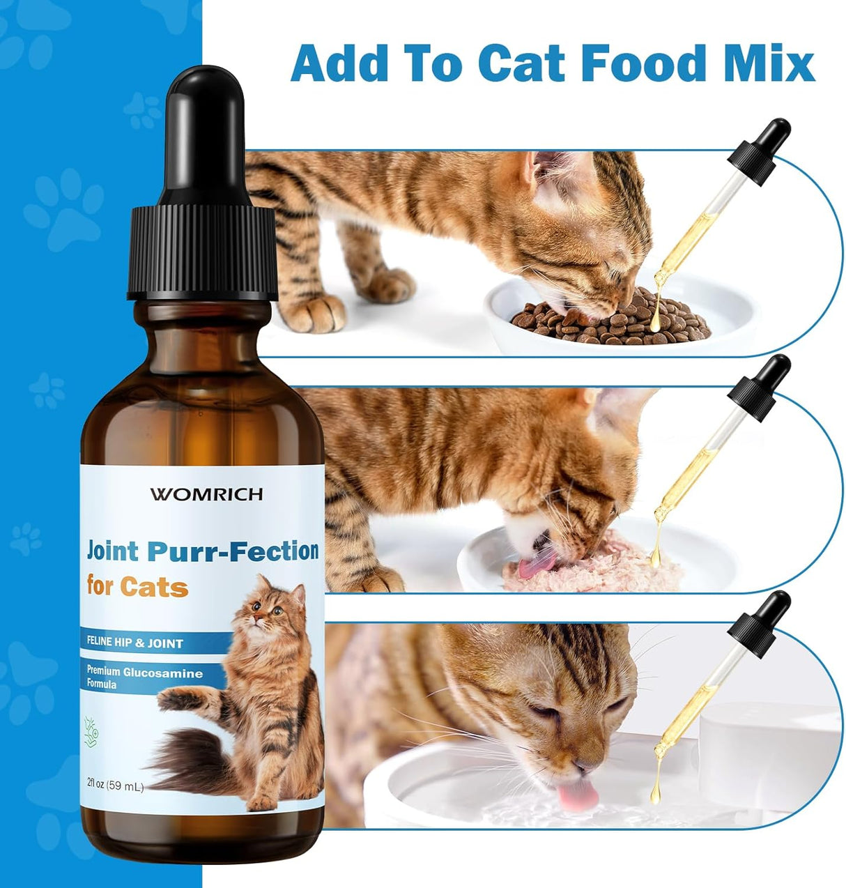 WOMRICH Joint Supplement for Cats 2 Fl.Oz.