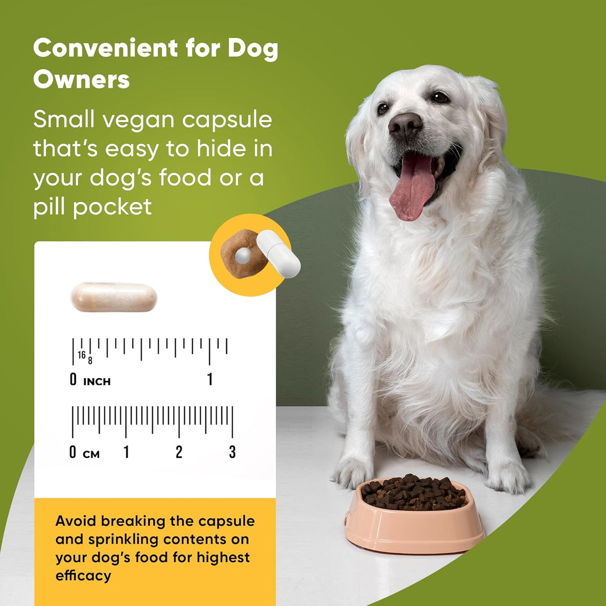 Rooted Owl Joint and Muscle Health Hip and Joint Supplement for Dogs 30 Capsulas