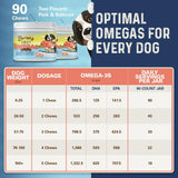 BERNIE'S - Bernie’s OMG! Omegas Chews for Dogs Salmon Flavor 90 Masticables - The Red Vitamin MX - Aceite De Pescado Para Perros - {{ shop.shopifyCountryName }}